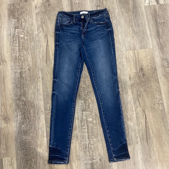 KanCan Dark Washed Jeans - Picture 1 of 4